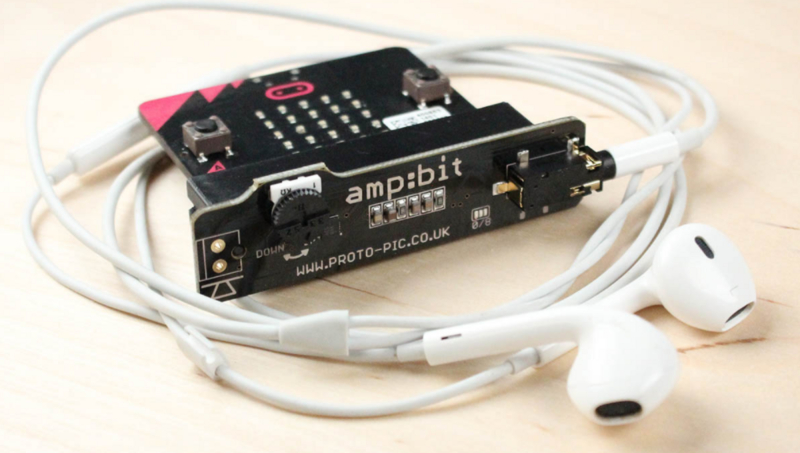 Amp:Bit - forstærker til micro:bit