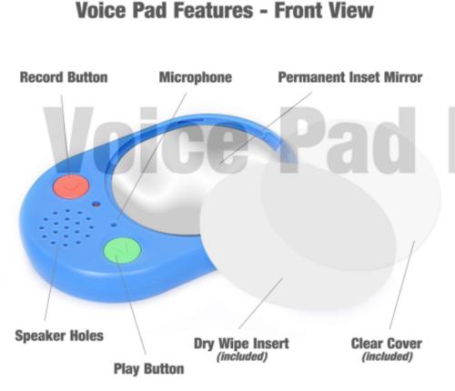   Voice Pad - sæt med 5 stk.