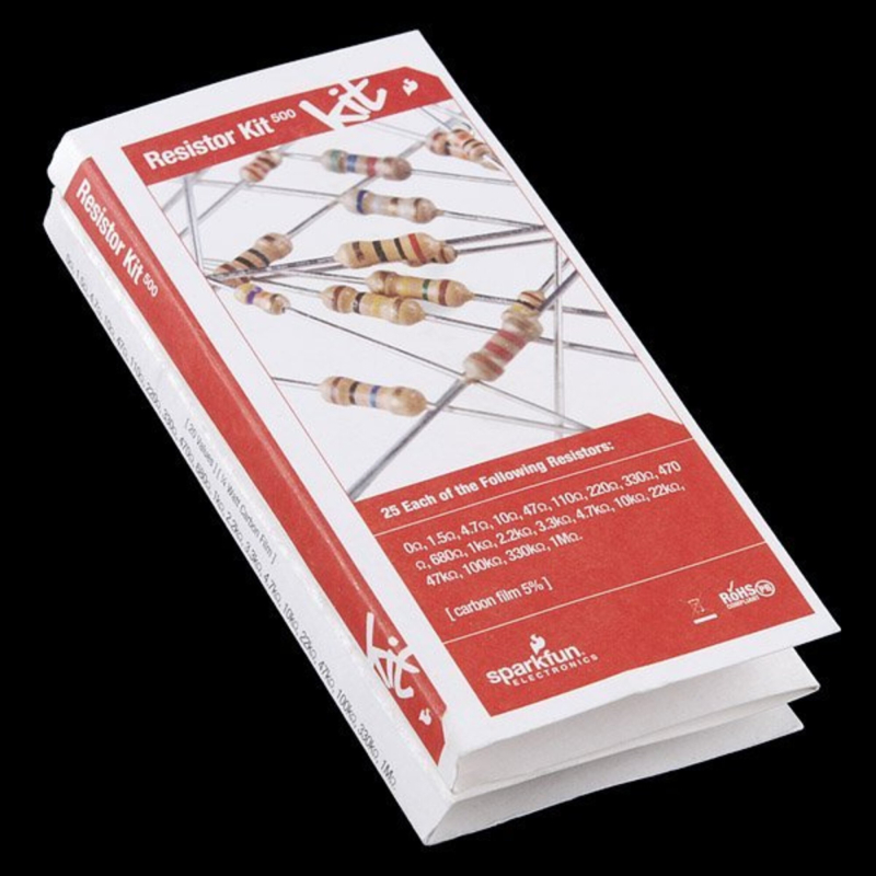 Modstande (500 stk) med guide