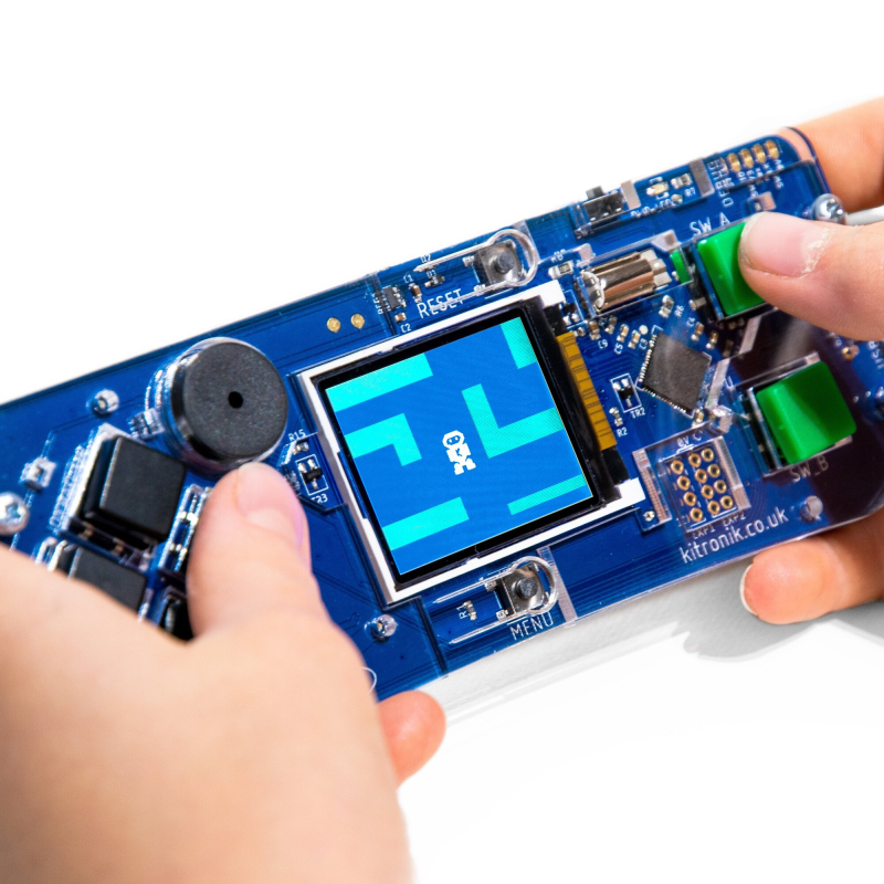 Arcade - spillekonsol til Makecode editoren