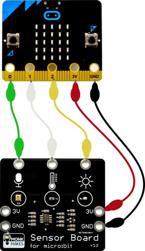 Sensor-board til micro:bit