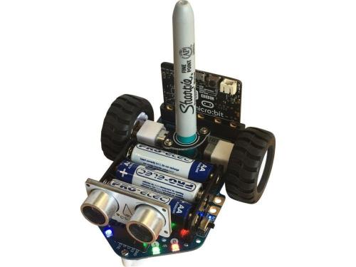 Mini:bit til micro:bit - med ultralydssensor