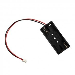 Batteriholder med jst-connector til micro:bit