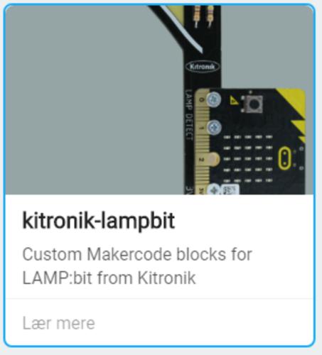 LAMP:Bit- en gadelampe til micro:bit