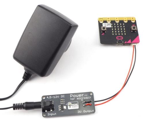 AC-adapter til micro:bit - 12V