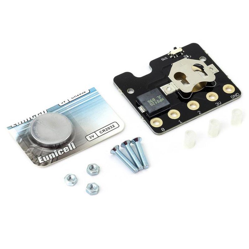 Micro:bit V2 batteriholder til knapcellebatterier