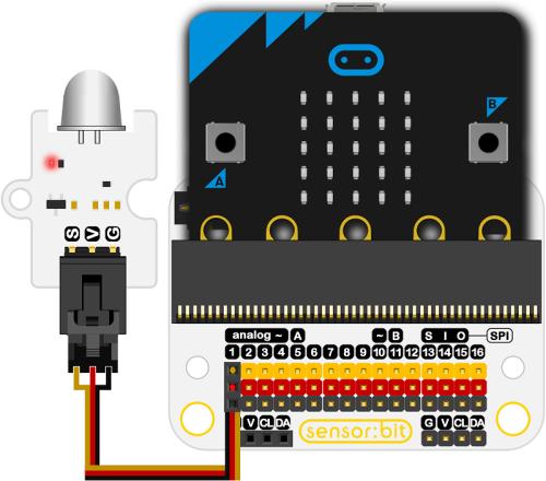 PIR sensor fra Elecfreaks OCTOPUS-serie