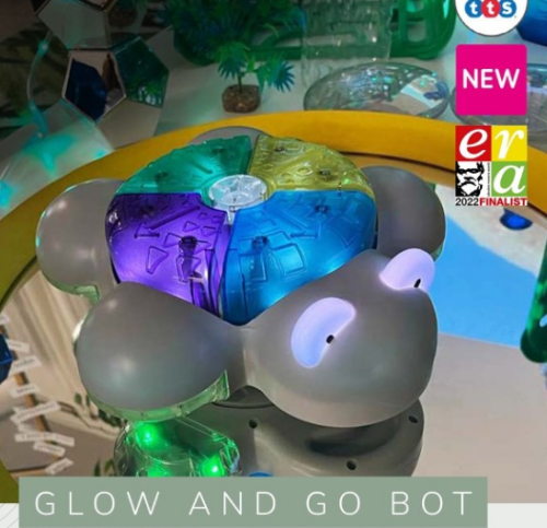 Lysende Glow and Go robot