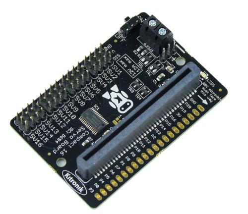 Compact 16 Servo Driver Board til micro:bit