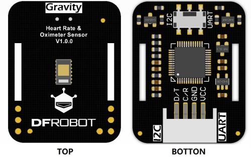 Gravity: MAX30102 PPG Heart Rate and Oximeter Sensor (I2C/UART)