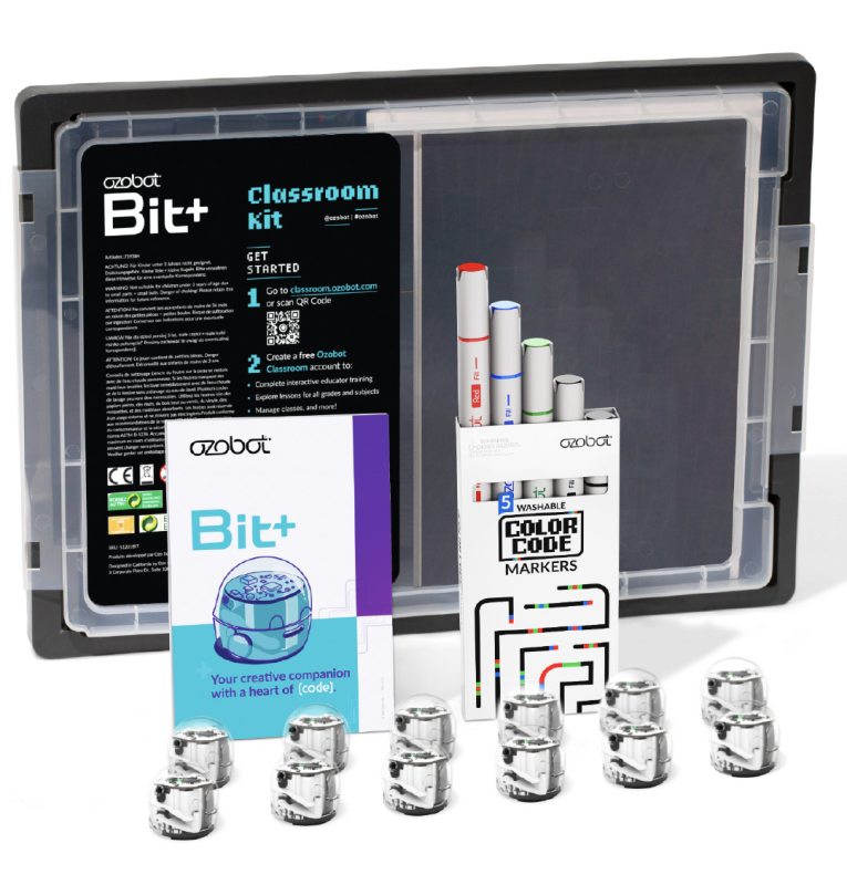 Ozobot Bit+ 2.0 klassesæt med 12