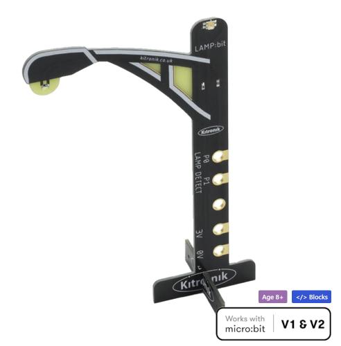 LAMP:Bit- en gadelampe til micro:bit